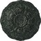 Ekena Millwork Cornelia Ceiling Medallion (Fits Canopies up to 4"), 22 1/2"OD x 1 1/2"P, Painted Turtle Crackle CM22CNPTC - alternate 1
